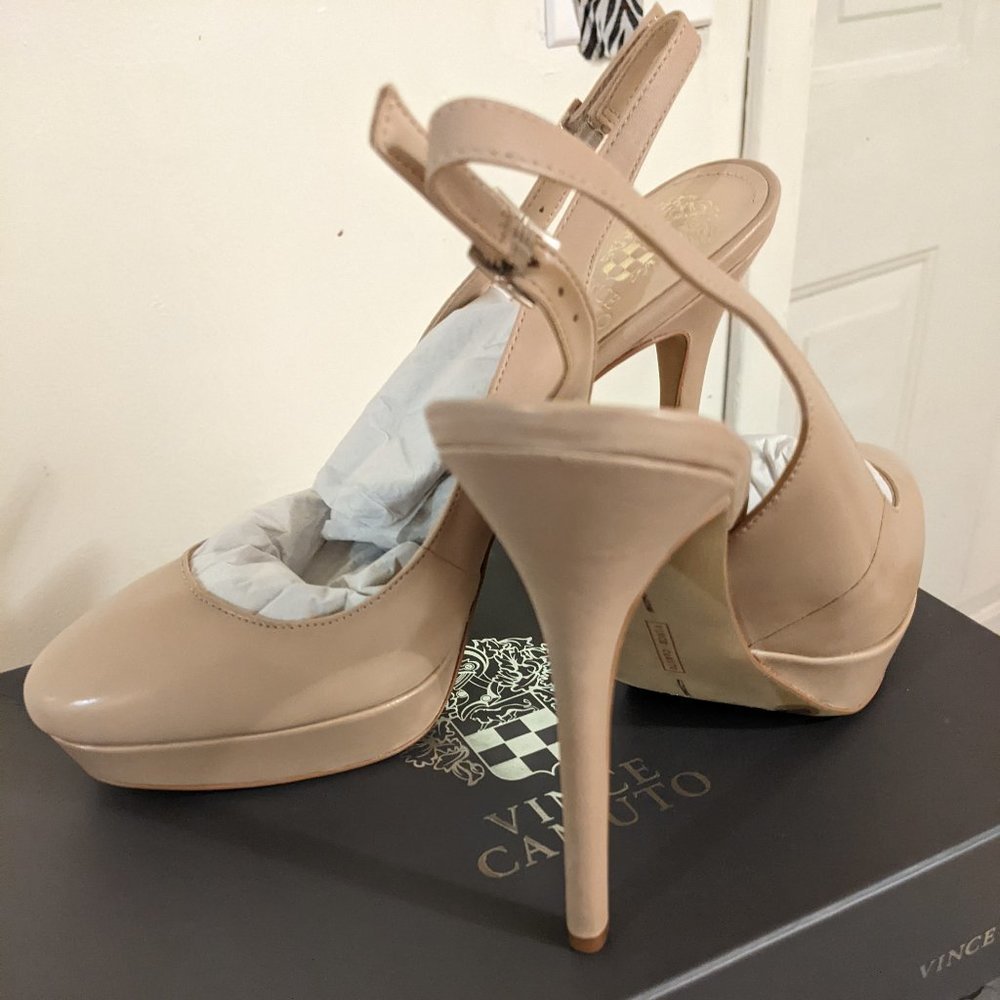 ❌Sold❌Vince Camuto Norita Powder Blush Platform Heels